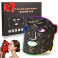 Red Light Therapy for Face, 8 Colors LED Face Mask Light Therapy with 850NM Near-infrared, 3000 mAh Rechargeable Red Light Therapy Mask Skin Care Device at Home and Travel for Anti-Aging