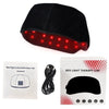 Biuufish Hair Growth Cap – 660nm & 850nm Red Light Therapy Helmet, USB Rechargeable